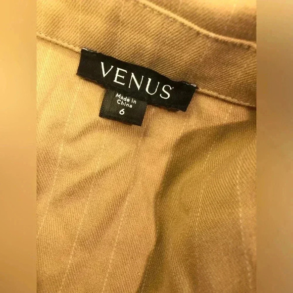 VENUS Tan Crop Sleeveless Top size 6 - Picture 11 of 15